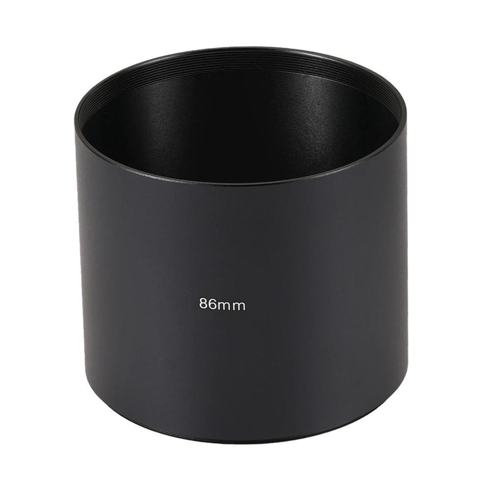 

FOTGA Metal Lens Hood 86mm Telephoto Lens Hood with Filter Front Thread length 78mm Lens SLR Hood Camera Accessories Photography