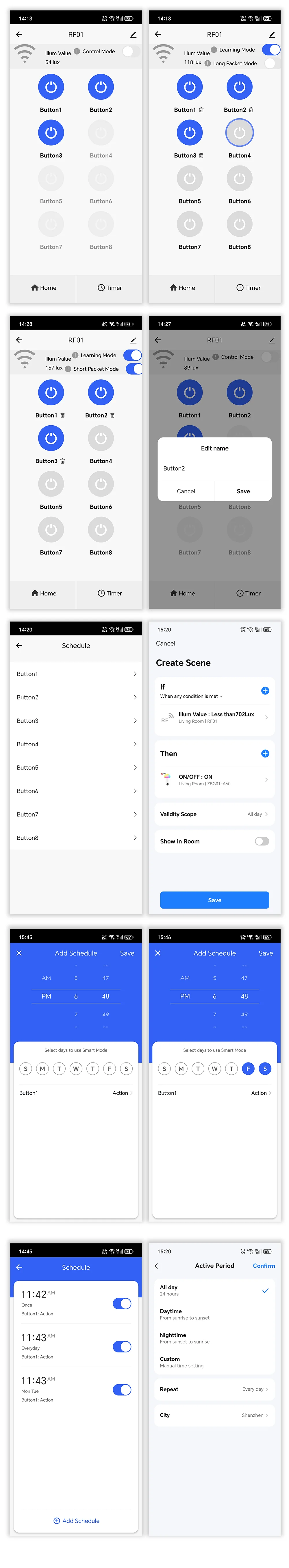 Tuya Smart WiFi Funkfernbedienung RF-Klon- und Kopier-Fernbedienung App-Fernbedienung Geeignet für Fernseher und Klimaanlagen – Detail 1