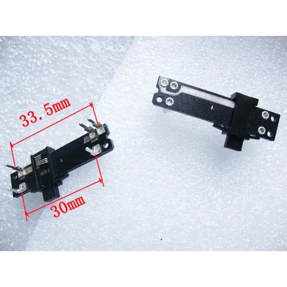 Slide Sliding Potentiometer Dimming Consoles Fader Single Joint B10K Straight Slide