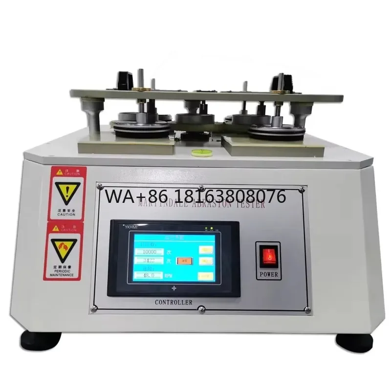 Martindale Abrasion Test Machine /Abrasion and Pilling Tester for Fabric Wear Resistance Testing