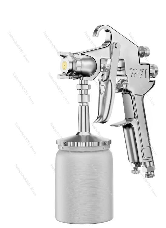 W-71 Car Paint Spray Gun W77 Pneumatic Tools High Atomization Spray Can Can 101 Upper and Lower Pot Spray Gun