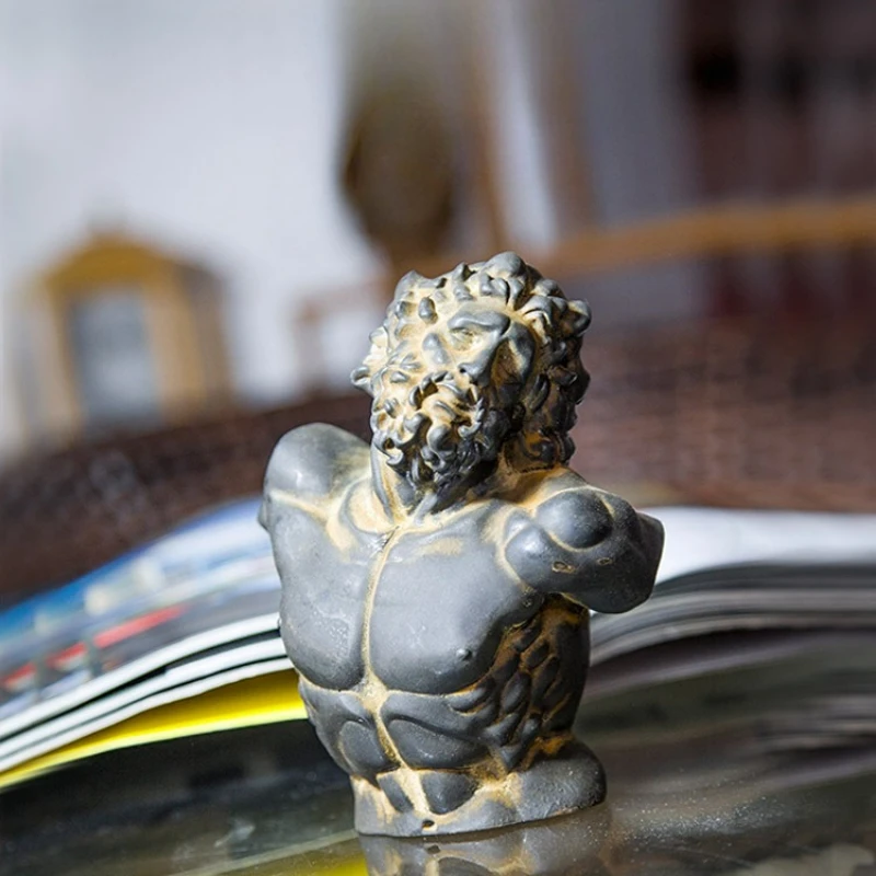 

Ancient Greek Mythological Figures Laocoon Statues Nordic Office Home Living Room Desktop Bookshelf Decoration Sculpture