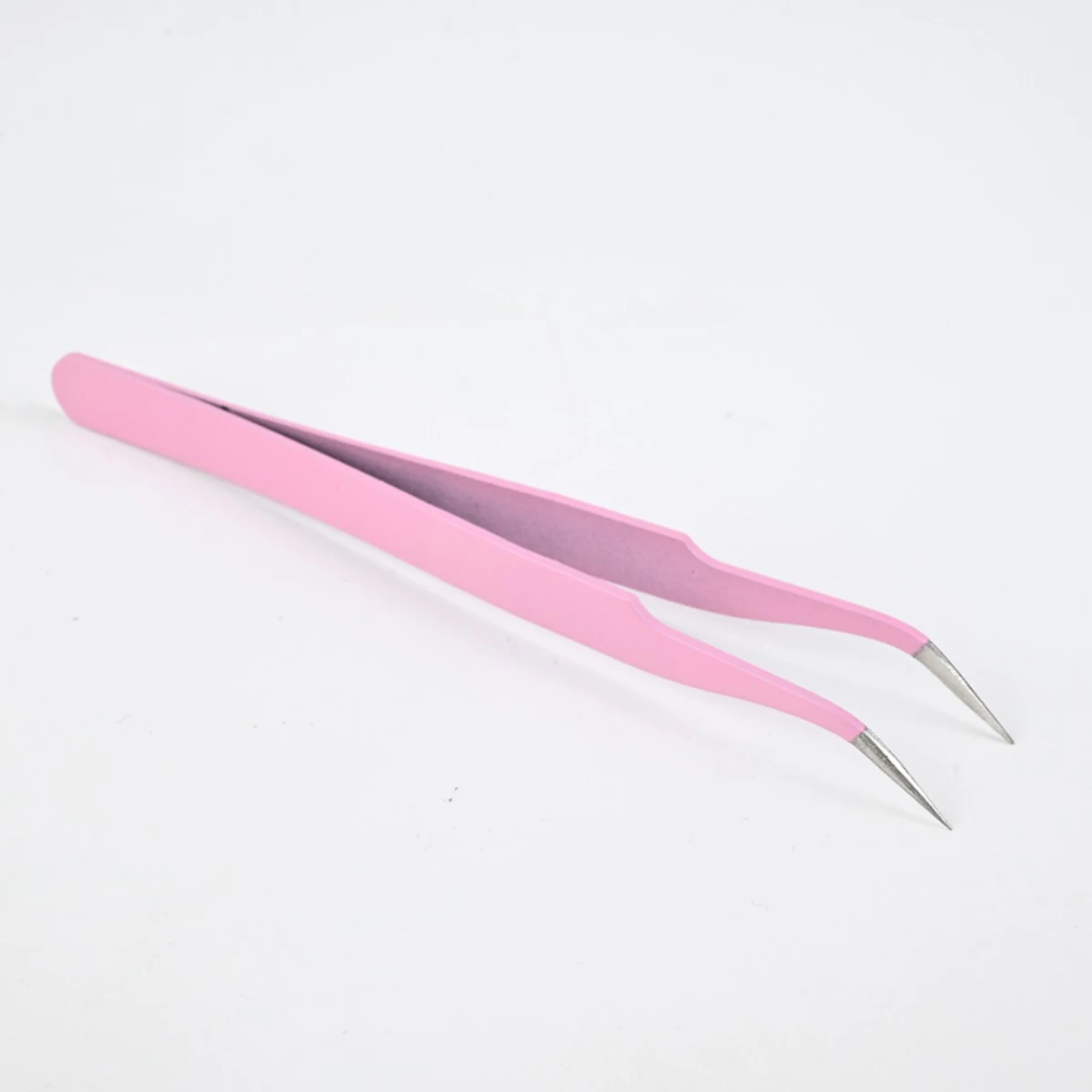 Pinzas para pestañas, pinzas para extensiones de pestañas, pinzas para extensiones de pestañas de acero inoxidable, pinzas para pestañas puntiagudas, herramientas de belleza