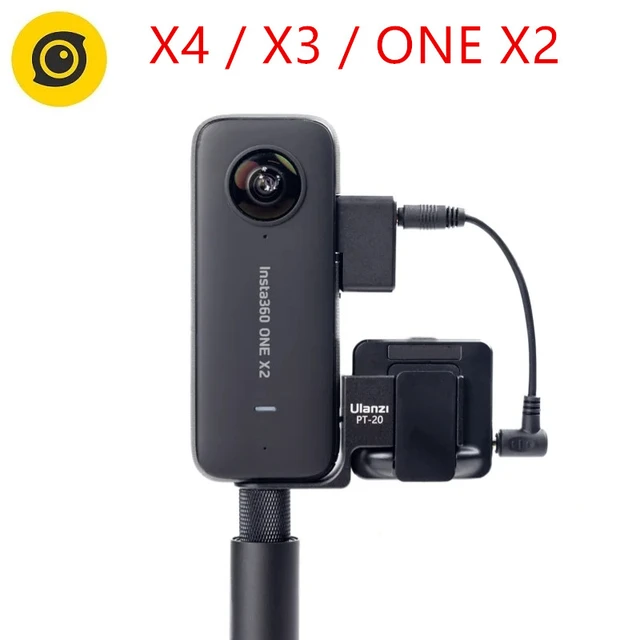 Insta360 x4/x3/one x2 kalt schuh unsichtbares mikrofon kalt schuh  