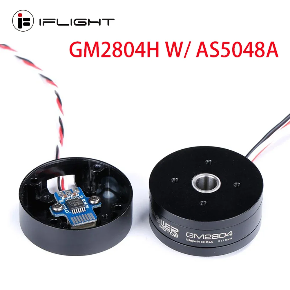 IFlight IPower GBM2804H-100T / GM2804 Brushless Gimbal Motor With AS5048A Encoder/Aluminum Case For Camera Stabilizing Systems
