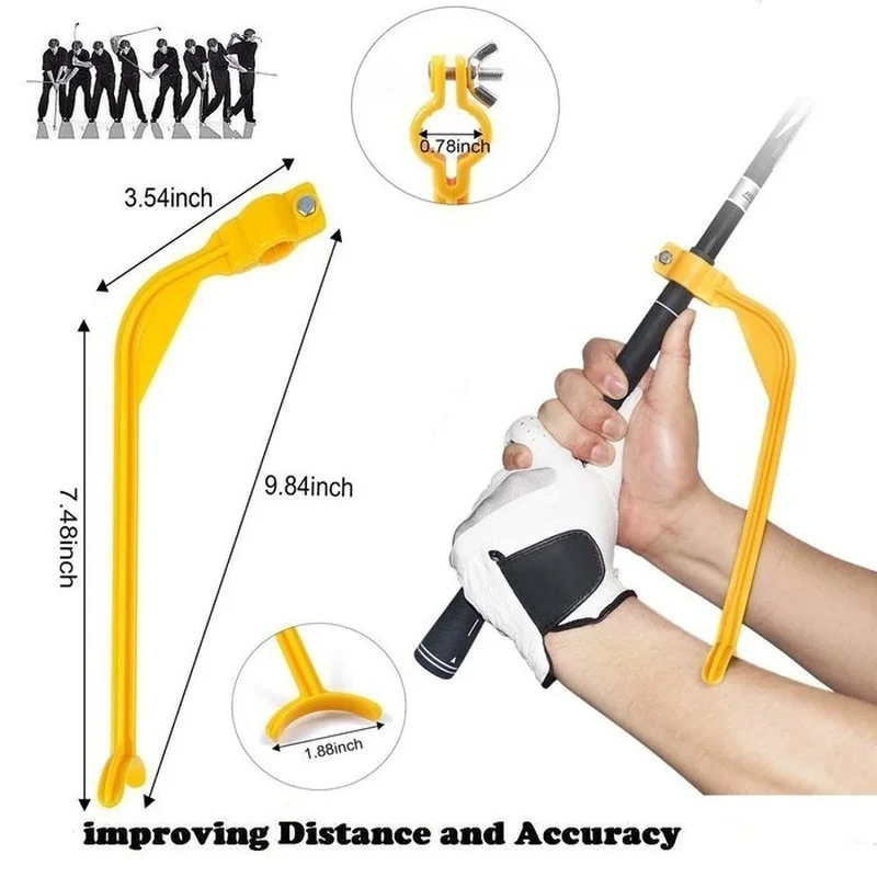 4 Pc/Set Golf Swing Training Aid Arm Band Trainer Impact Ball Inflator Posture Motion Correction for Beginner Practice Drop Ship