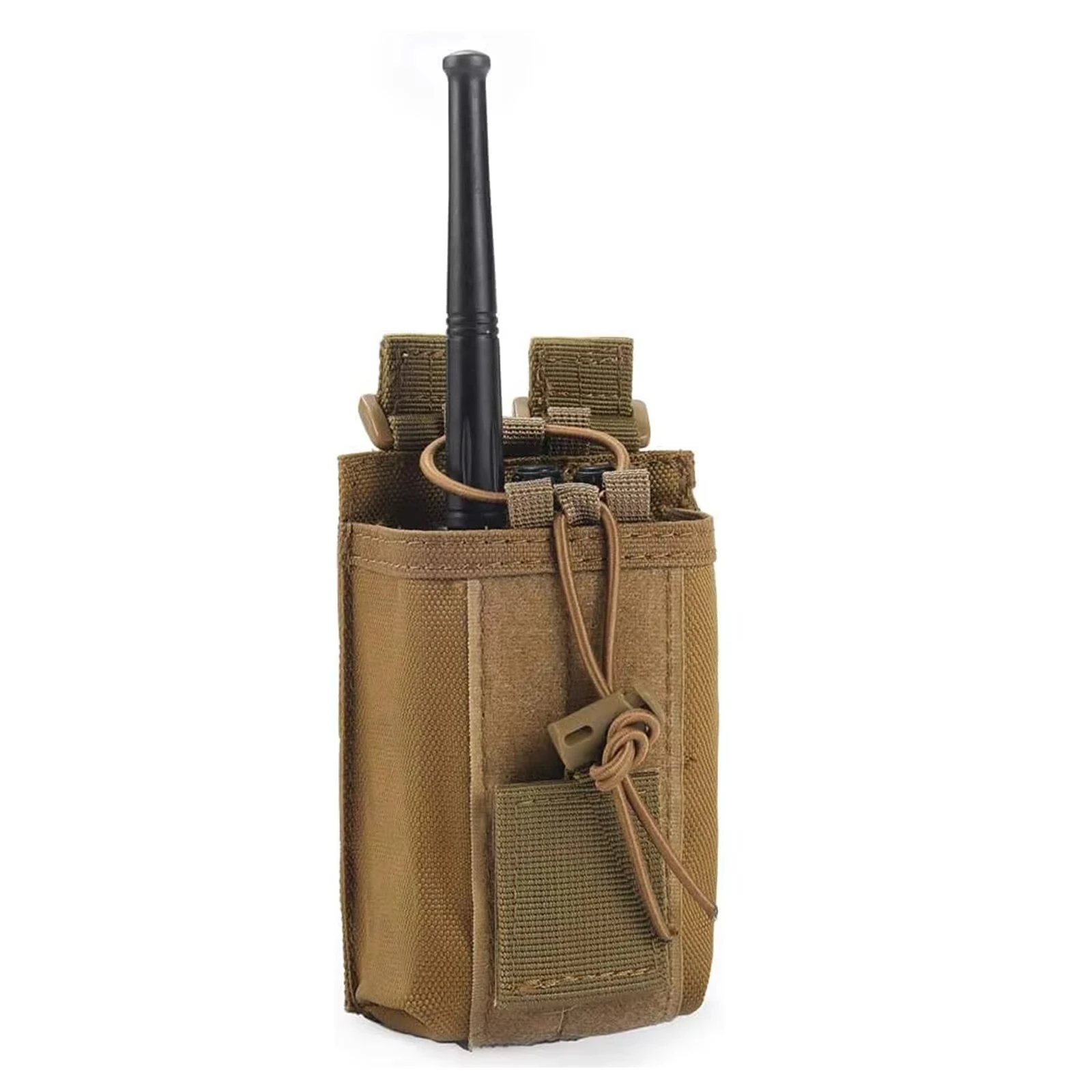 1000d náilon ao ar livre tático bolsa esportes pingente molle rádio walkie talkie titular saco de caça revista malotes bolso