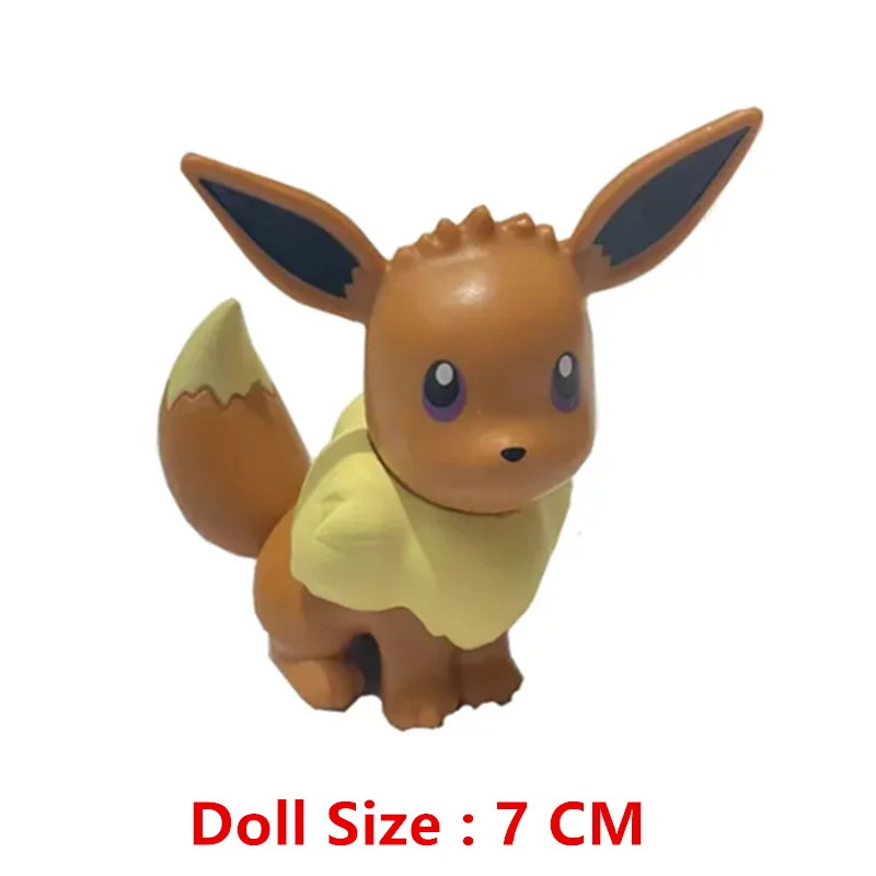 Neue Pokemon Cartoon Anime Figuren Gengar Pikachu Charmander Eevee Taschenmonster Sammlung Actionfigur Modell Spielzeug Geschenk – Detail 23