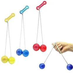 Lato BOLA DE Clackers de fabricante de ruido en una cuerda, juguetes Fidget TDAH para aliviar la ansiedad y el estrés, regalos para adultos y niños