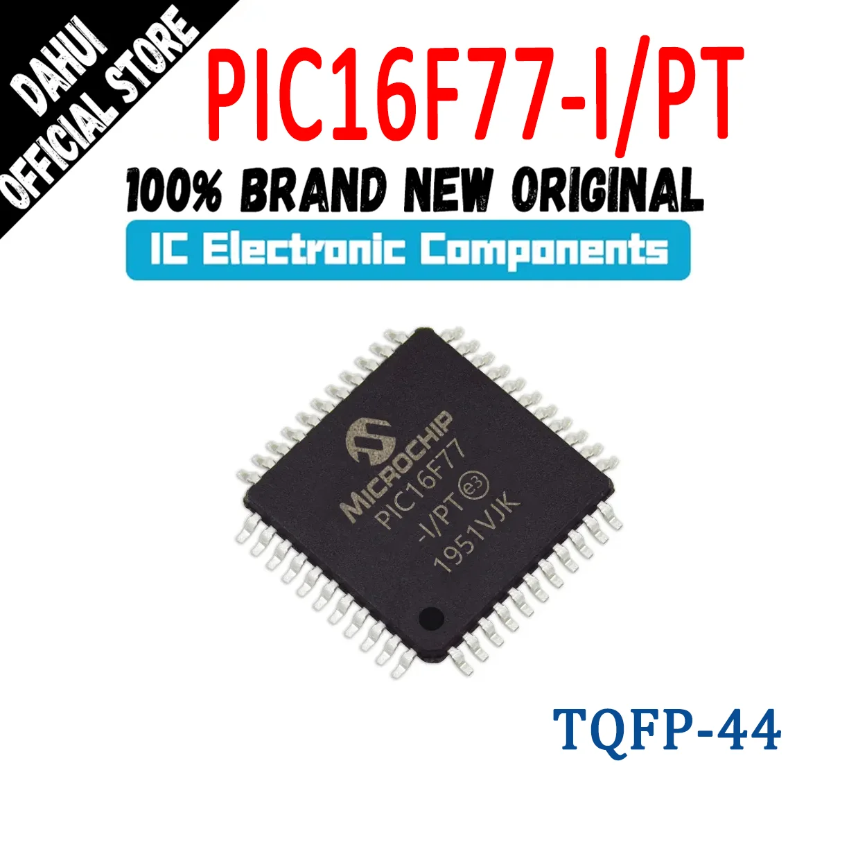 

PIC16F77-I/PT PIC16F77-I PIC16F77 PIC16F PIC16 PIC IC MCU Chip TQFP-44