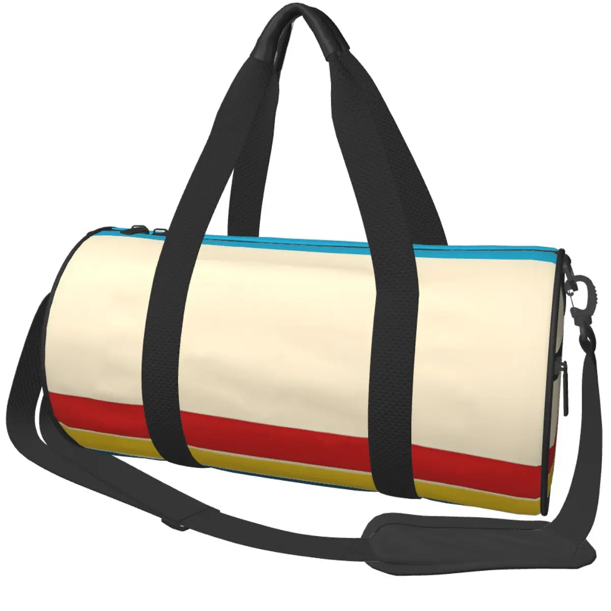 

Спортивная сумка в винтажном стиле с ретро-полосками, для тренировок, мужская, большая вместимость, ретро-фитнес-сумка, уличная сумка
