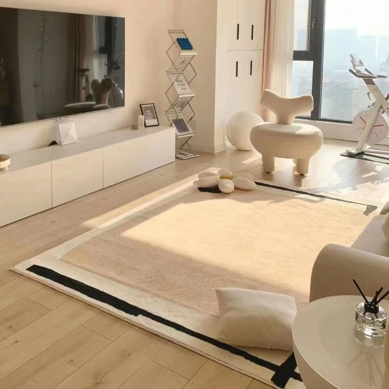 

Nordic Thickened Largearea Living Room Carpet Are Dirtresistant and Fluffy Bedroom Carpets Are Light Luxurious and Easy Care Rug