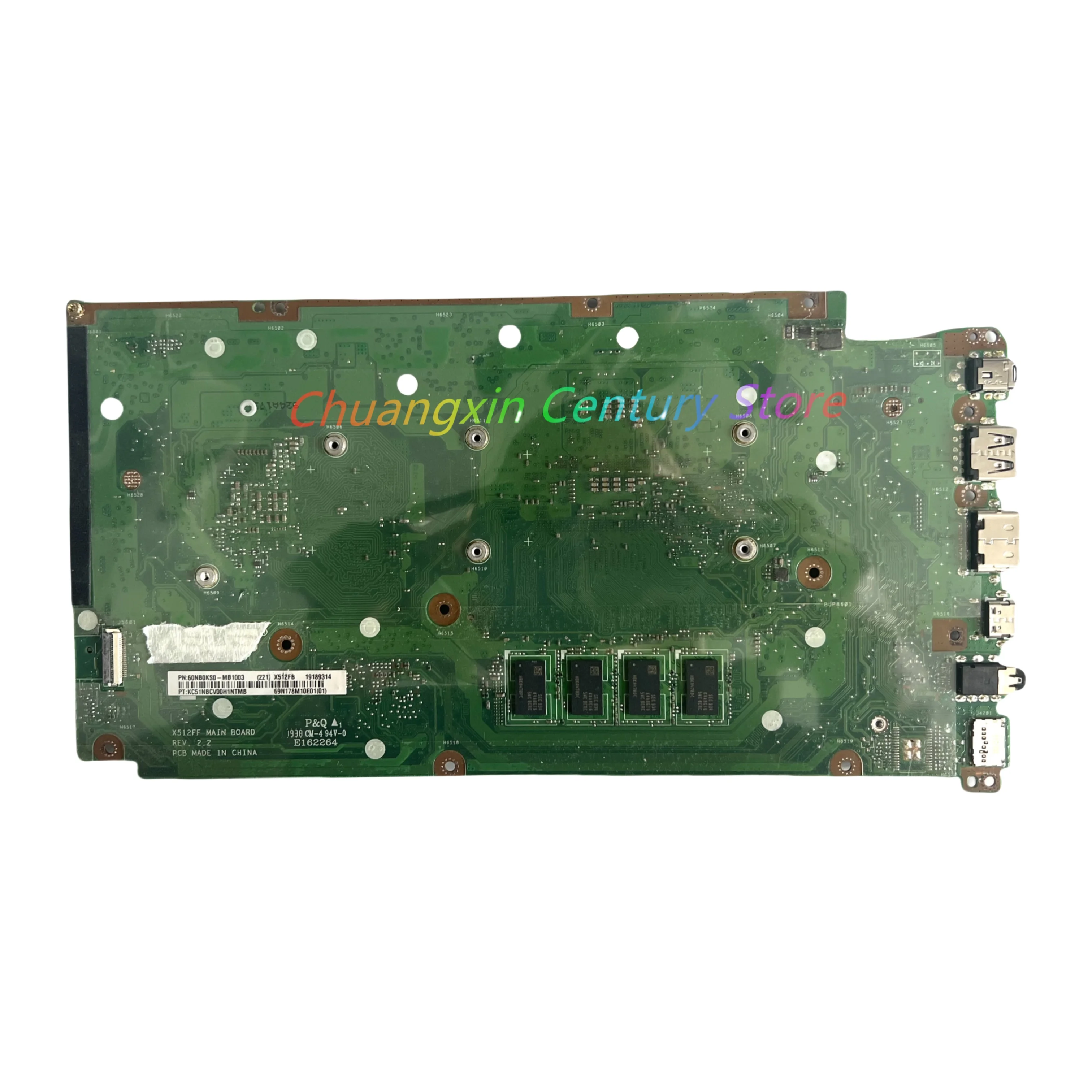 Suitable for Asus VivoBook X512FB X512FF X712FA X512FJ laptop motherboard X512FF with I3 I5 I7 8th CPU 4G RAM V2G  100% Tested