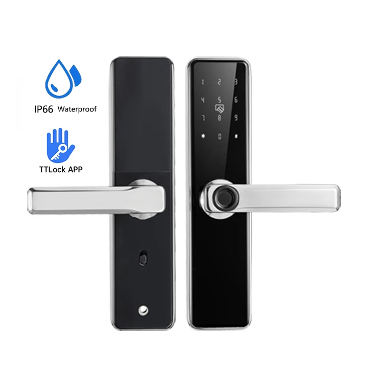 

July005 Modern New Hot Sell Smart Electric Lock for Metal Iron Wood Gate Waterproof IP66 Outdoor Smart Lock