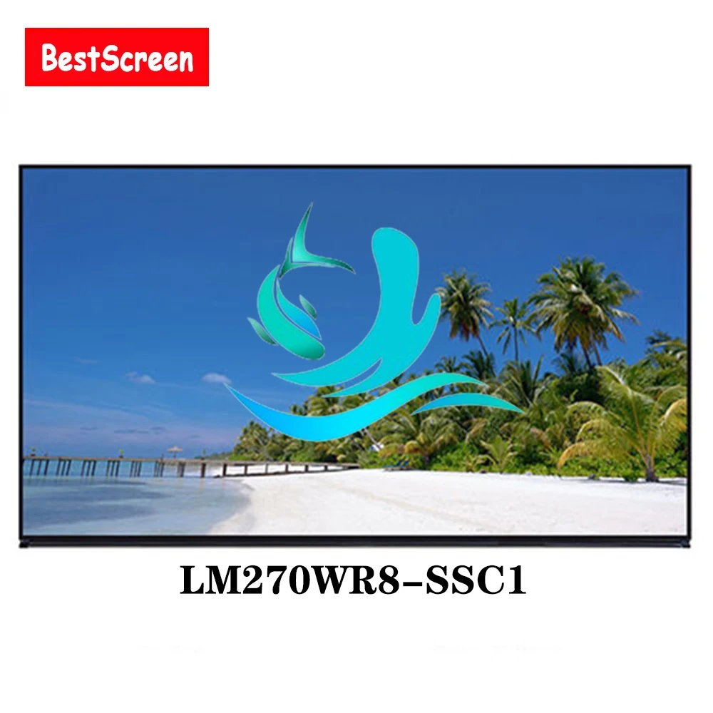 Original New 27 inch 4k UHD LCD Screen LM270WR8-SSC1 LM270WR8.SSC1 LM270WR8 SSC1 LM270WR8