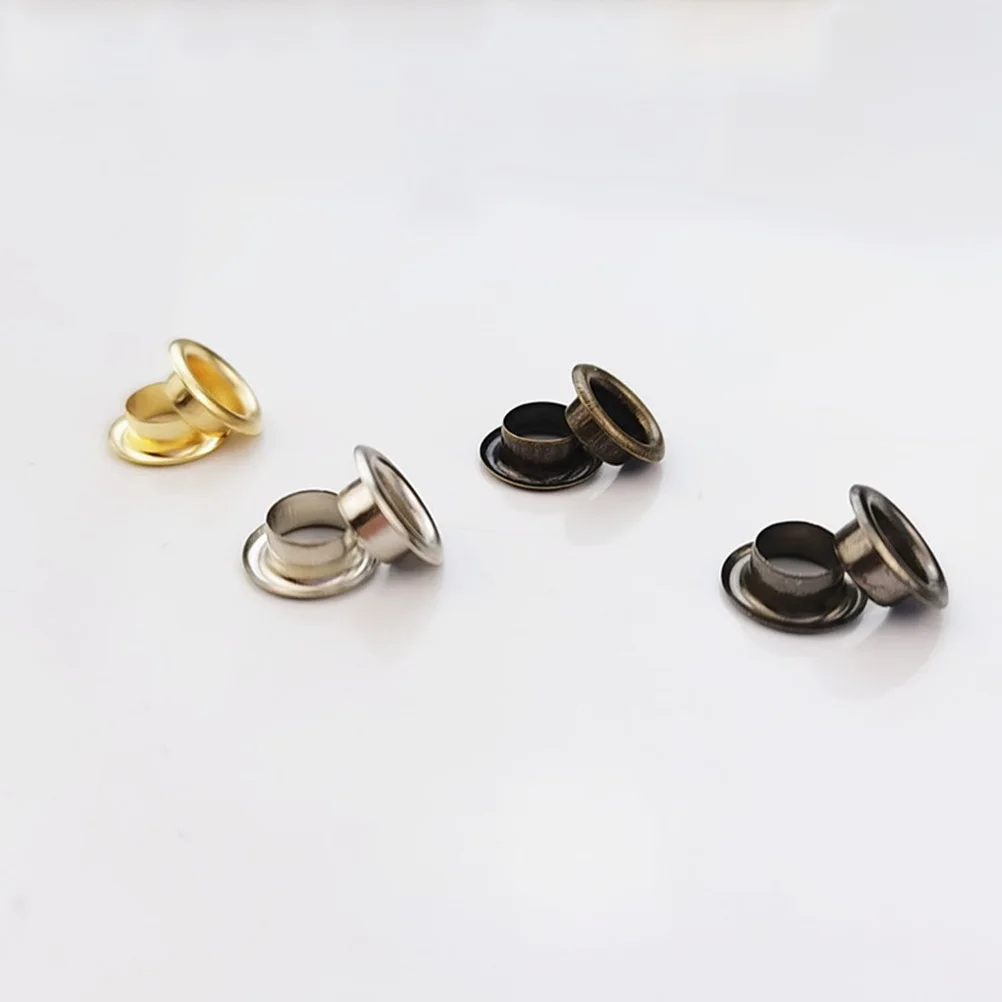 1 Kotak Perlengkapan Alat Grommet Logam untuk Tali Sepatu, Pakaian, Kerajinan Tangan, Perlengkapan Kerajinan