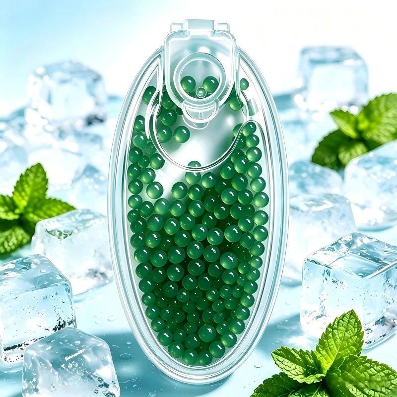 Power Mint Portable Crush Balls Mint Flavors Popping Capsule High Quality Brush Ball For Smoking Fruit Mini Smoking Accessories