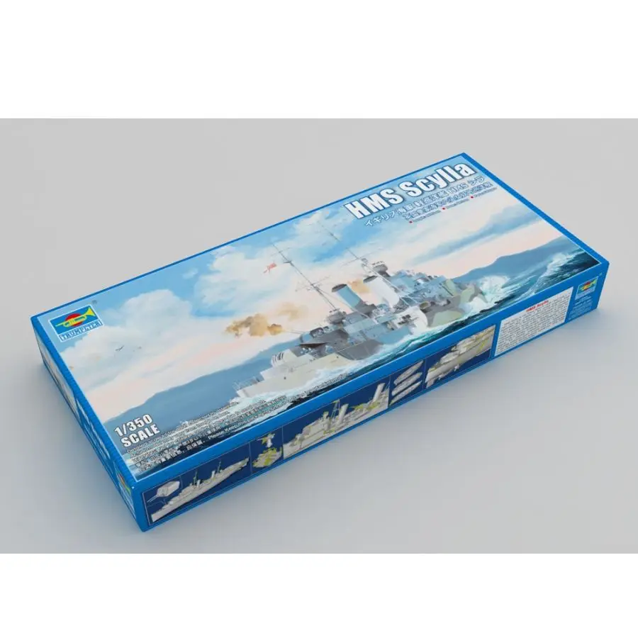 

Trumpeter 05368, масштаб 1:350, HMS Scylla Cruiser, пластиковая модель, комплект военного корабля