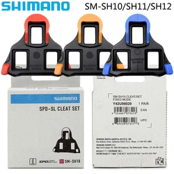 SHIMANO SPD SL SM-SH11 SH10 SH12 Road Bike Pedal Cleat Self-locking Pedals Cleats Road Bike for R540 R550 R8000 Original Parts