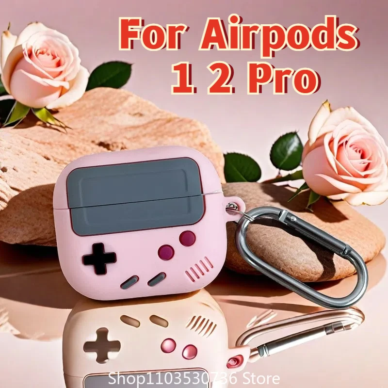 Case For AirPods Pro 2 3D Gamepad Gameboy Earphone Accessories Soft Protector Case Cover For AirPods 1/2/3