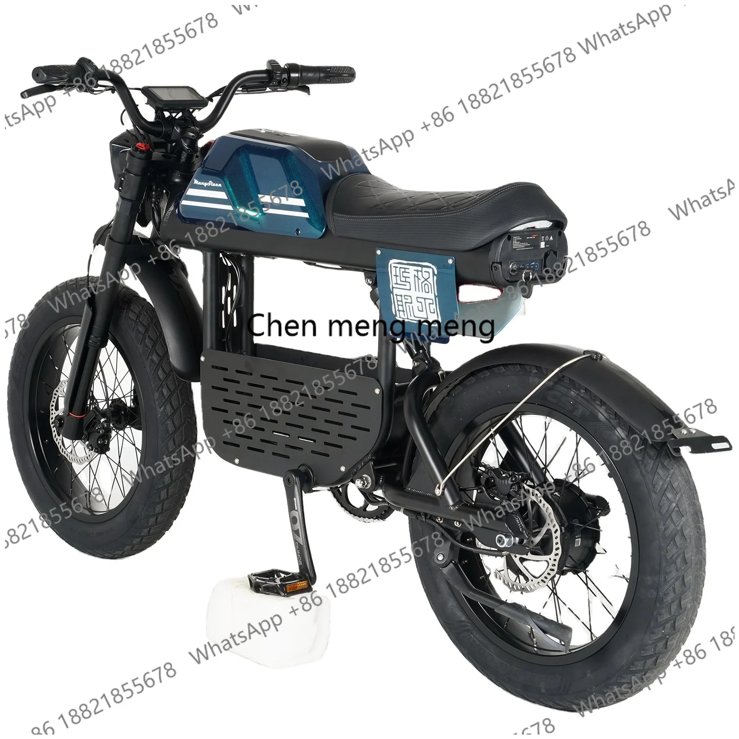 

Электровелосипед Citycoco с фарой Tidal Face, запас хода до 100 км