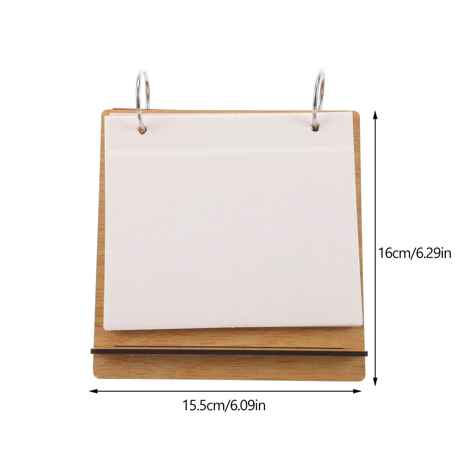 Mini album fotografico calendario da tavolo stile adesivi per nail art espositore portatile adesivo per unghie organizzatore cornice per foto album ribaltabile