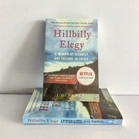 Hillbilly Elegy By J.D.Vance A Memoir of A Family and Culture in Carisis Paperback Book in English