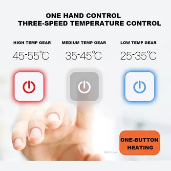 3-Zone Smart Heated Jacket 5 Smart Heated Jacket Waterproof Men 3 Areas Heated Vest For Women Winter Outdoor Sports Coat Warm Heating Coat Motorcycle Jacket 5