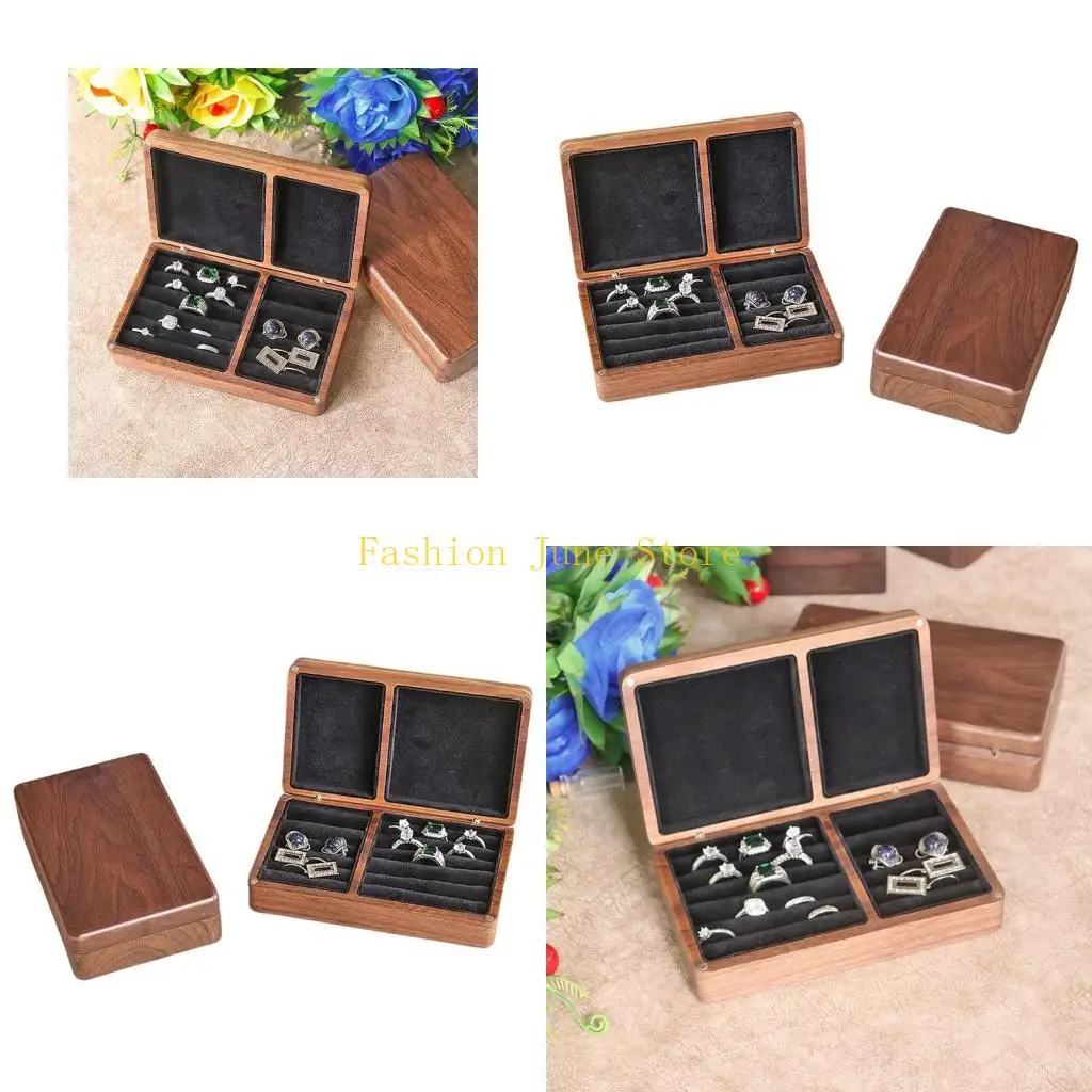 

N5KA Stylish Jewelry Storage Case with Multilevels for Organizing Items