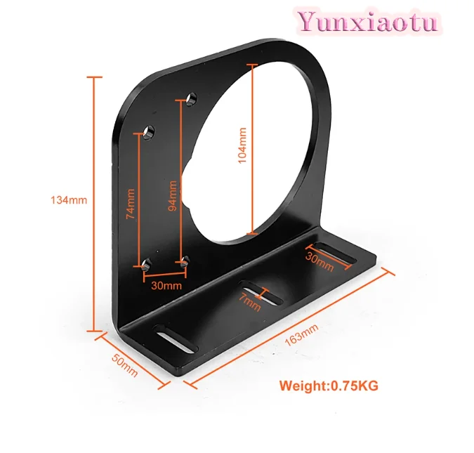 Steel Mount Bracket Plate, for 75RPM / 120RPM Electric Wheelchair Motor Mounting