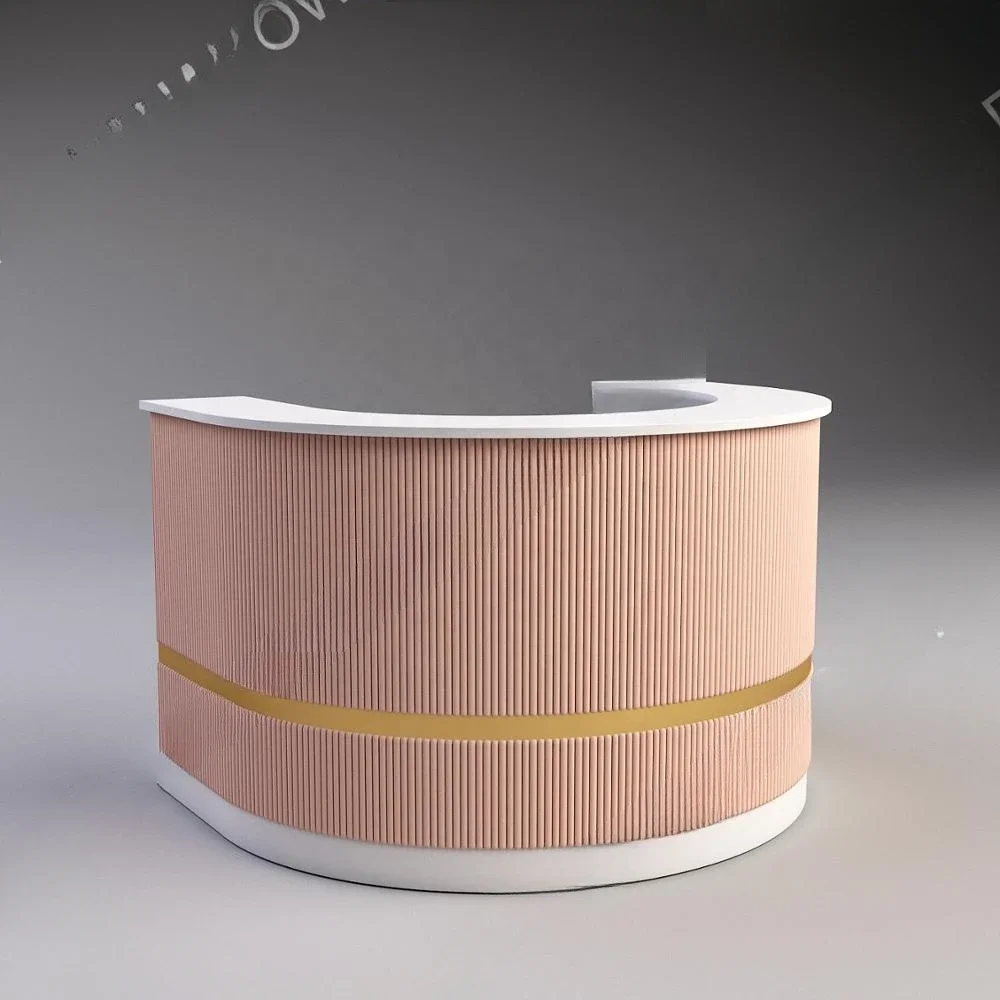 

FOR Modern luxury designs U shaped front office beauty salon reception desks