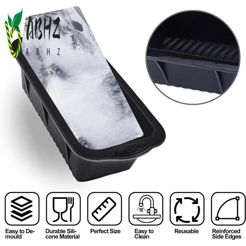 

ABHZ-2PCS Extra Large Ice Block Mold Ice Molds For Ice Bath Silicone Ice-Cube Molds For Cold Plunge Or Coolers Ice Tray
