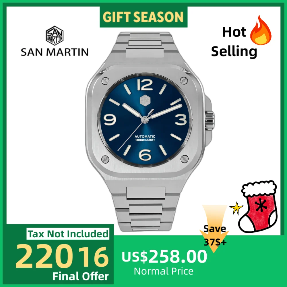 San Martin 40Mm Squ… - image