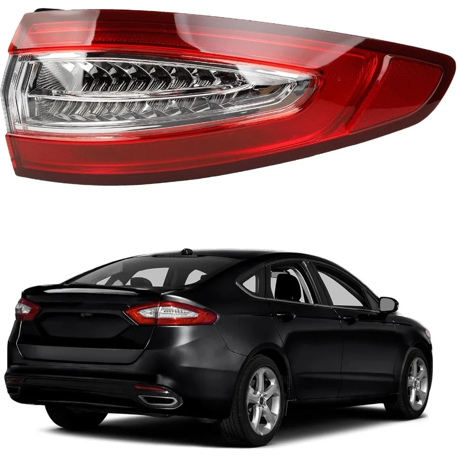 

Правый задний фонарь со стороны пассажира, совместимый с заднем задним фонарем LED Fusion S SE 20132016, замена для повышенной видимости и