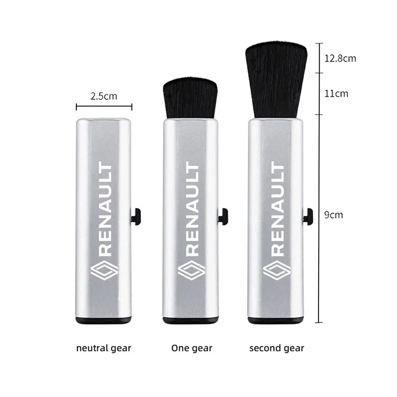 فرشاة تنظيف داخلية للسيارة تلسكوبية أدوات تنظيف الغبار لرينو كليو كوليوس ميجان اسبيس QM6 كادجار كابتور ذات المناظر الطبيعية الخلابة