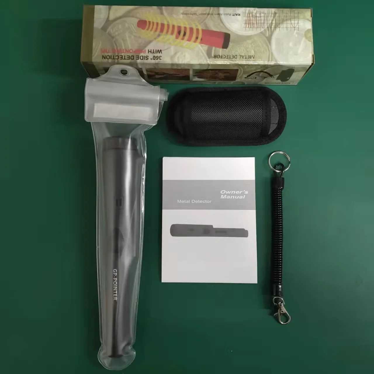 1pcs Outdoor Professional Gold Positioning Rod Portable GP-Pointer Metal Detector Handheld Waterproof Free Shipping