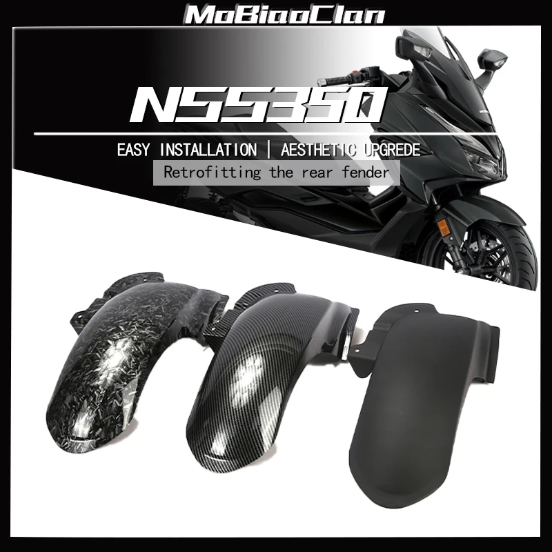 

For Honda Forza350 FORZA 350 NSS350 2020-2023 Motorcycle Fender Mudguard Extension Hugger Wheel Hugger Rear Extension Splash