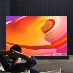 T9ALR Elektrische Boden Rising Bildschirm mit Grau ALR Umgebungs Licht Ablehnung Leinwand für Standard Projektor
