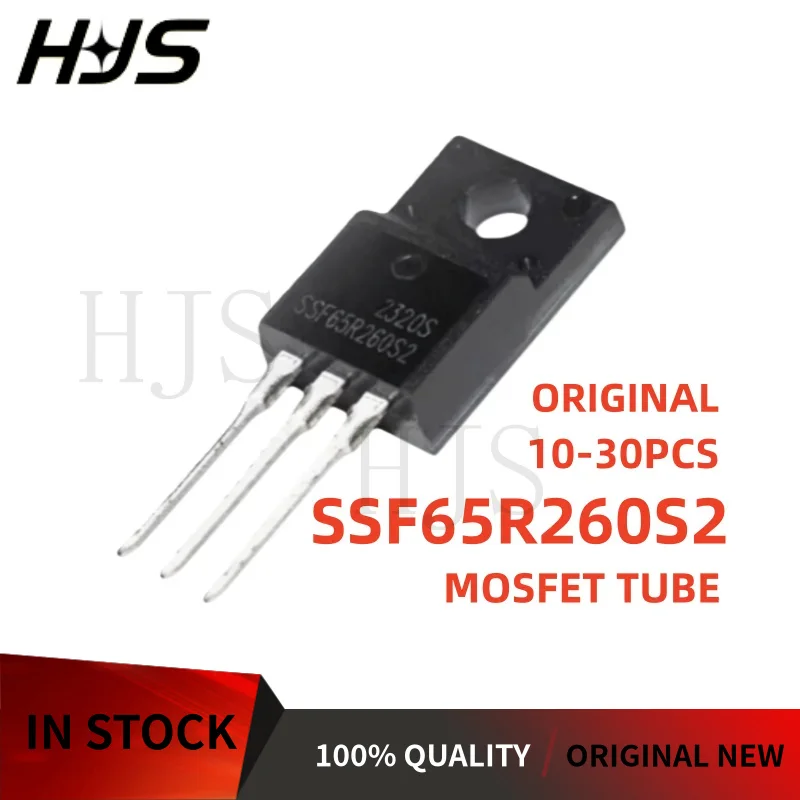 10-20PCS Original 100% New SSF65R260S2 SSF 65R260S2 TO-220F N-channel MOSFET Field effect tube
