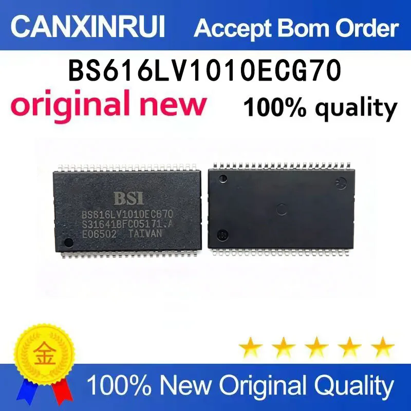

(5-100 шт.) BS616LV1010ECG70 Новый TSOP44 616LV1010ECG70