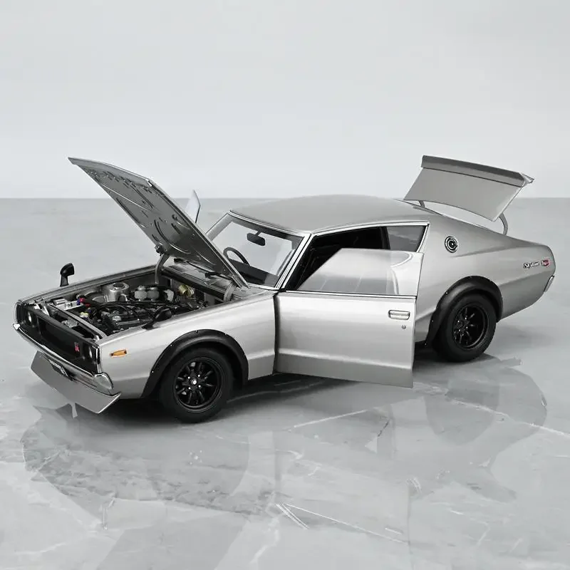 Autoart 1/18 Nissan Skyline 2000 GTR KPGC110 Alloy Toy Motor Vehicle Diecast Metal Model Gift