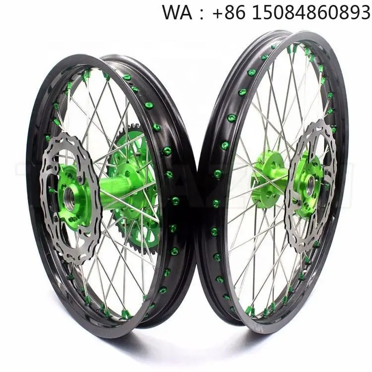 

WSBK tournament Zhang Xue's same style, motorcycle parts, 17/18/19 Inch CNC Off Road Wheel Rim Set, Custom Aluminum Spoke Wheel