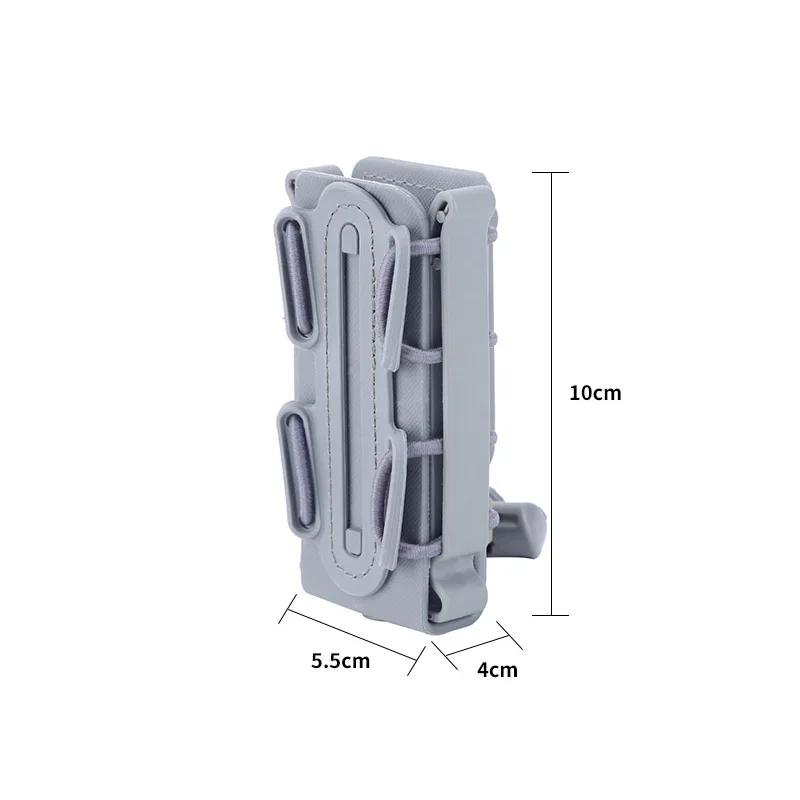 Molle System Magazine Bag 9mm Belt Magazine Bag Shooting Outdoor Military Tactical Hunting CS Pistol Rifle Magazine Bag