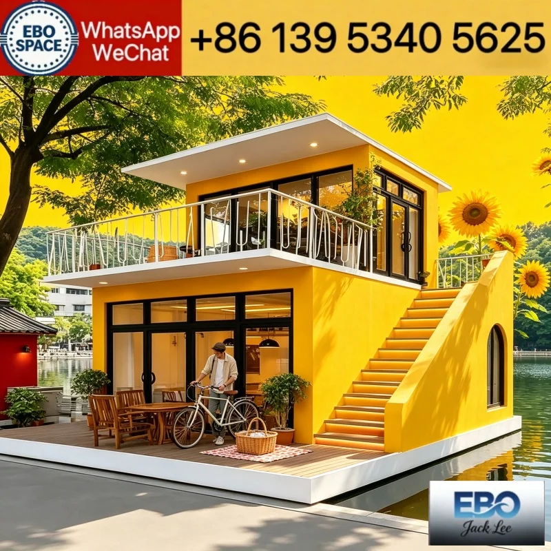 Luxury Space Capsule Cabin Prefab Mobile Accommodation Expandable Container House Portable Prefabricated Home For Glamping Site