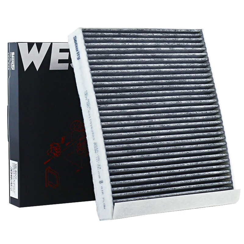 For BMW 5(F07 F10 F11) 6(F12 F13 F06) 7(F01 F02 F03 F04) WESTGUARD Activated Carbon Cabin Air Filter MK8020 64119272642 CF11220