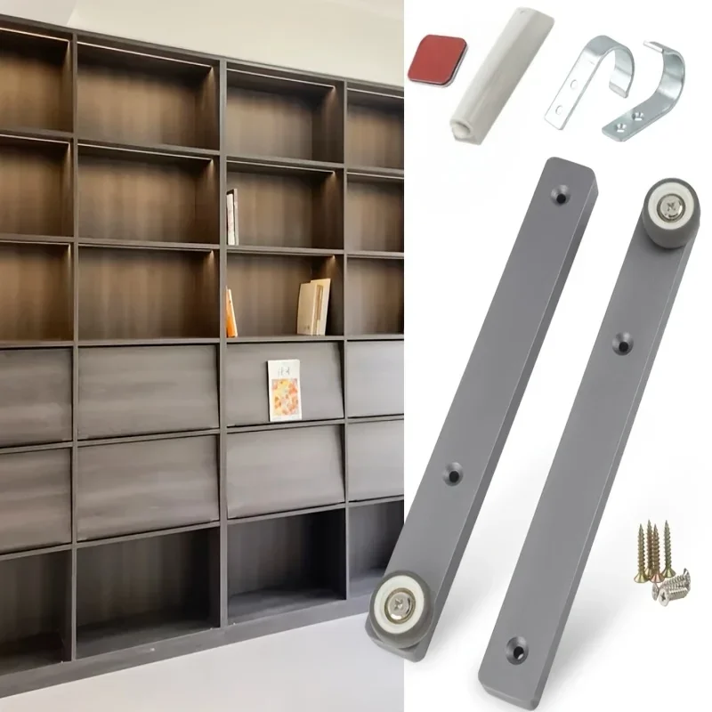 

Furniture Accessories Cupboard Buffer Track Bookcase Locker Door Rail Bearing Slides Cabinet Runners Hidden Slides