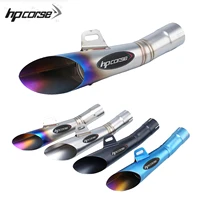 Tubo de escape universal para motocicleta GP, silenciador DB Killer, escape para motocross, silenciador de carreras para R6, R3, MT09, Pitbike, ATV, R1