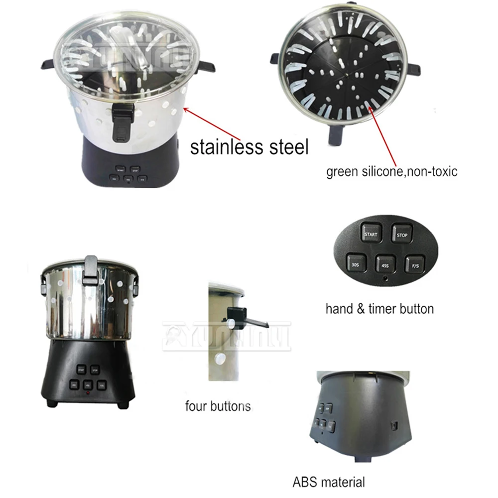 آلة نتف الدواجن الأوتوماتيكية ، الفولاذ المقاوم للصدأ ، إزالة الريش بسرعة ، ناتف الدواجن للطيور