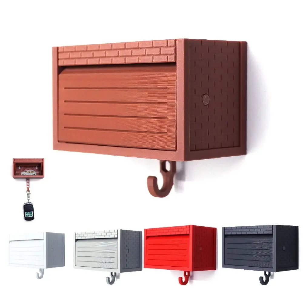 

with Opening Door Car Garage Key Holder Wall Mount Easy to Install Garage Design Wall Key Holder with Car Garage