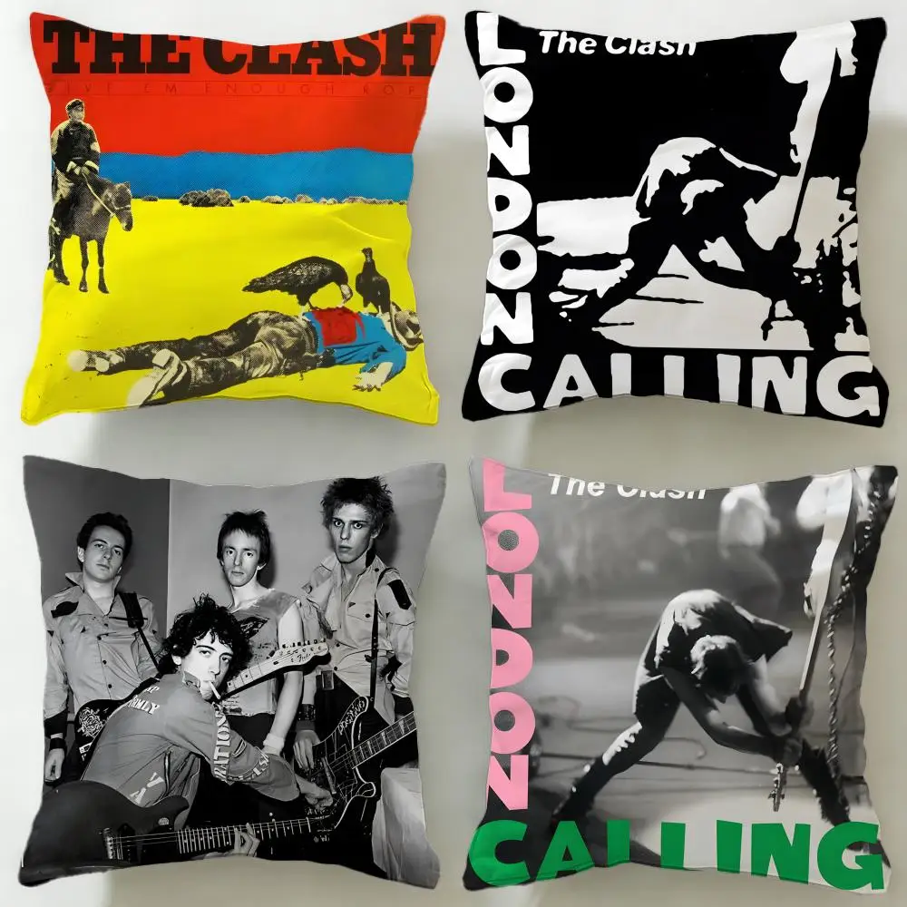 Stylish TThe Clashful Cushion Cover Soft & Easy-Wash Pillow 